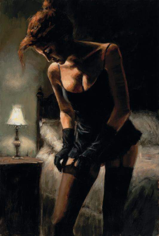 Fabian Perez 1967 ~ pintor argentino figurativo | Reflexiones de un sueño