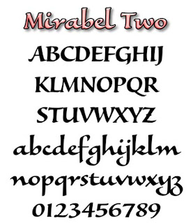 Graffiti Alphabet letter A-Z Mirabel Two