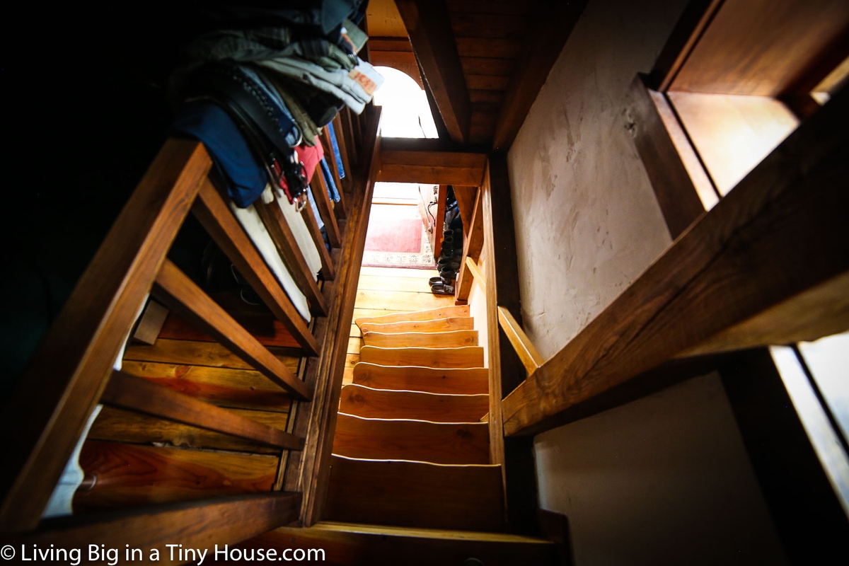 07-Staircase-to-Upper-Floor-Lindcroft-Custom-Dwellings-The-Winckler-Fairy-Tale-Fantasy-Architecture-www-designstack-co