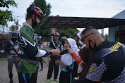 Peduli Terhadap Generasi Muda, Dandim 0103/Aceh Utara Bagikan Masker Di Sekolah Dasar