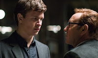 Ansel Elgort and Kevin Spacey in Baby Driver (9)