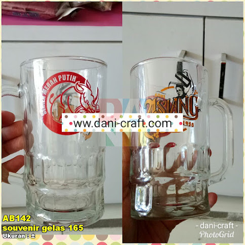 souvenir gelas 165