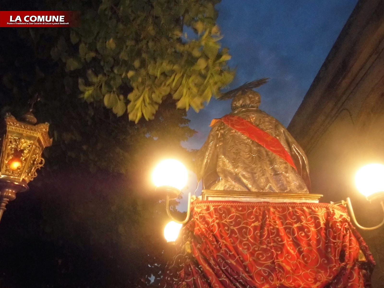 SAN CESARIO DI LECCE IN FESTA PER IL SANTO PATRONO.
