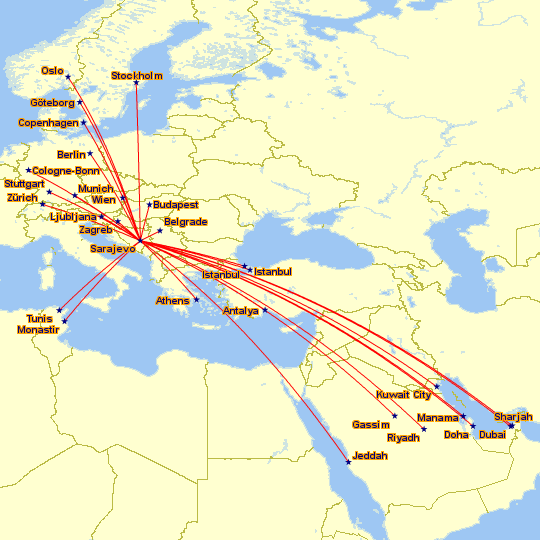 Bosnia and Herzegovina Aviation News May 2019