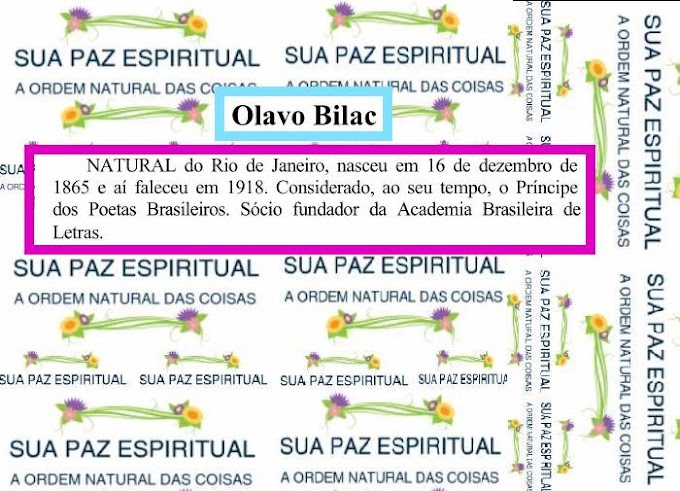PARNASO DE ALEM TUMULO-Aos descrentes,Ideal,Ressurreição,O Livro,BrasilOlavo Bilac