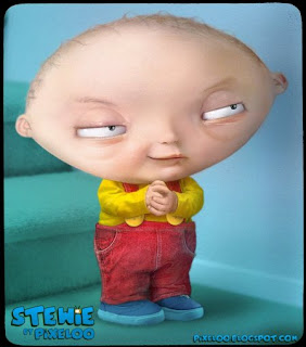 Stewart Gilligan Griffin realístico (Family Guy)
