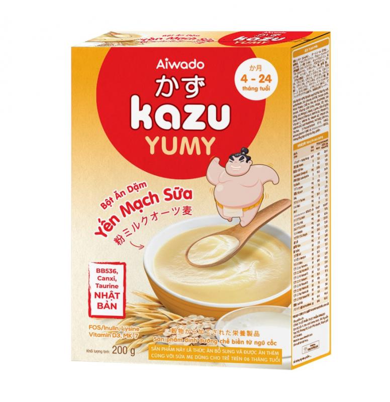 [AIWADO] Bột Ăn Dặm Kazu Yumy Trái Cây Tổng Hợp 200g