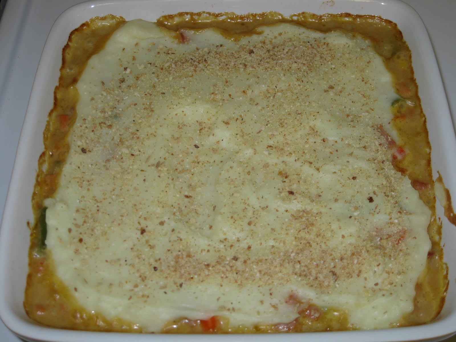 Banana Pudding On the Table Ham Casserole