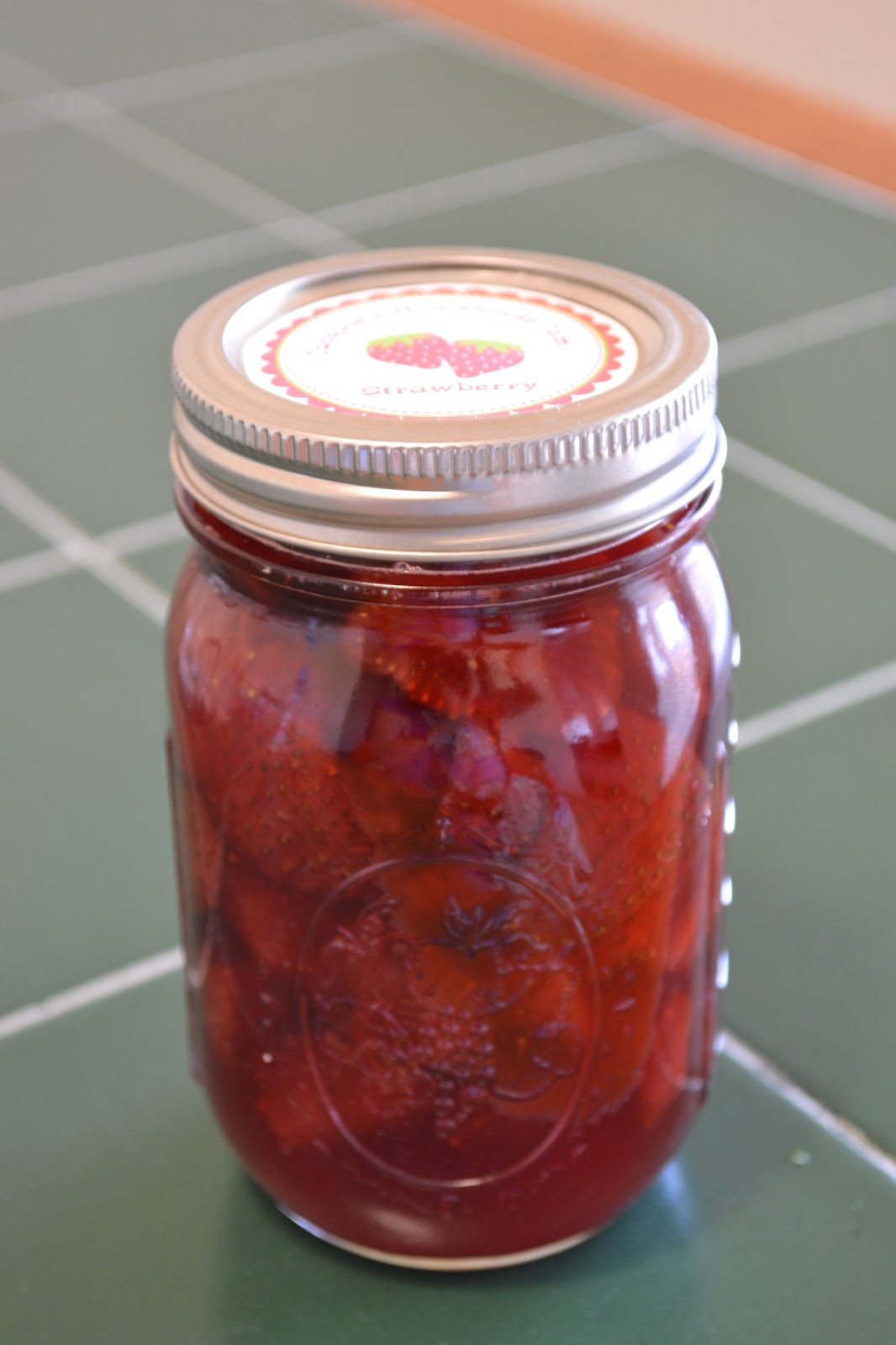 Vegans Have Superpowers Strawberry Jam (using pectin)