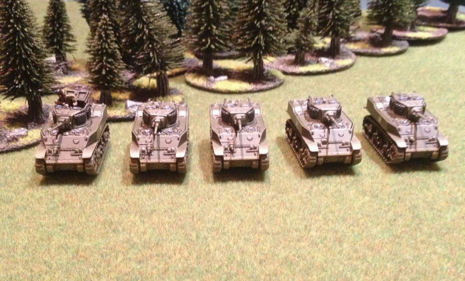 Breakthrough Assault Plastic Soldier Company M5 Stuart.