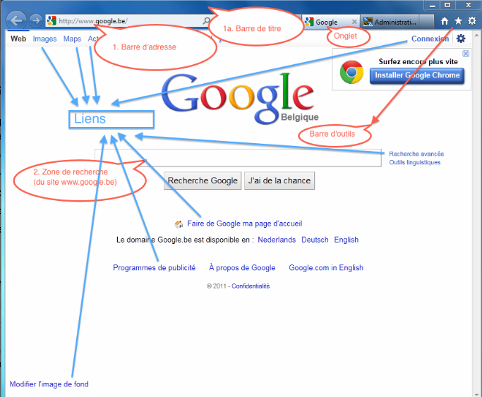 Uia Bayeux Informatique Et Internet Lexique Web De Base