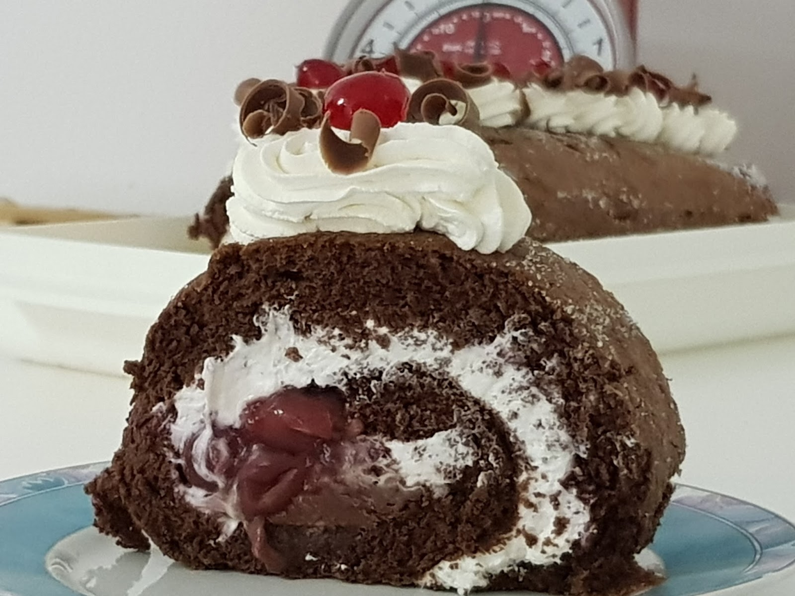 Schwarzwälderkirsch Roulade
