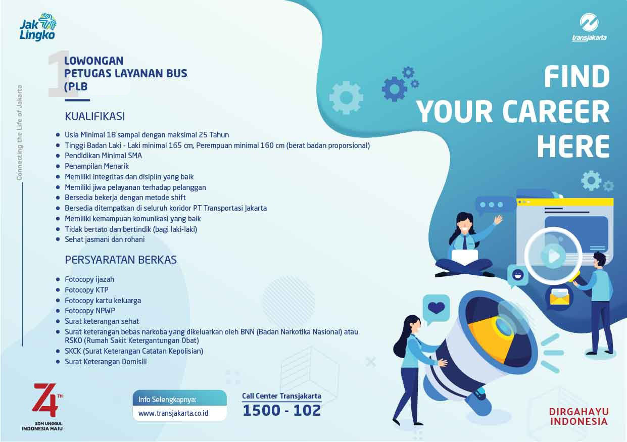 Lowongan Kerja Pt Transportasi Jakarta Lowongan Kerja Dan Rekrutmen Bulan Mei 2021