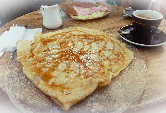caramel pancake