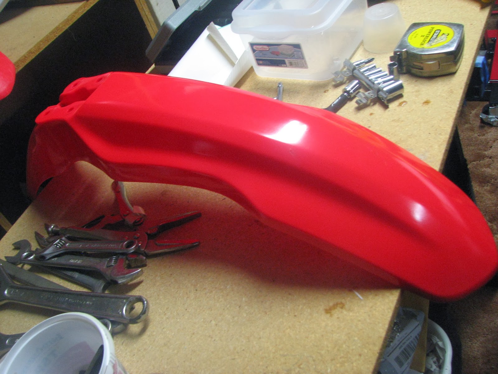 Dirt Bike Information Restoring Dirt Bike Plastics ABC From Sanding