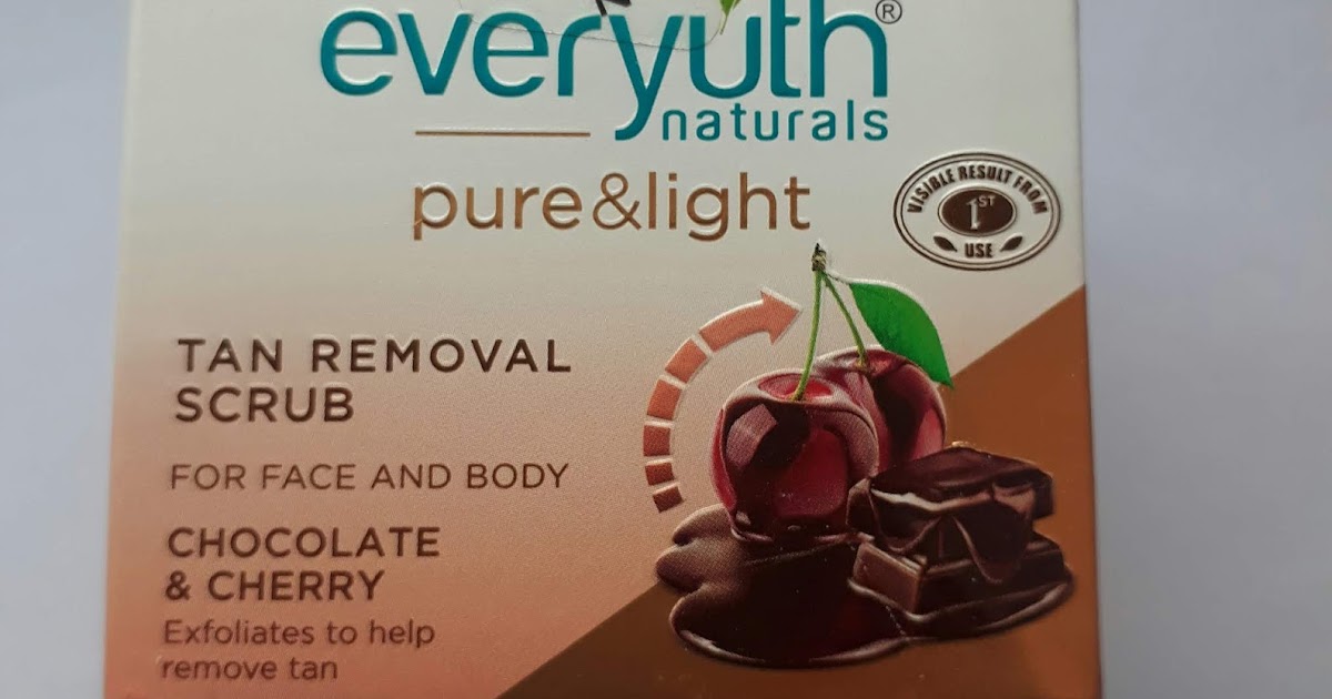 Everyuth naturals Pure & light tan removal scrub for face and body review