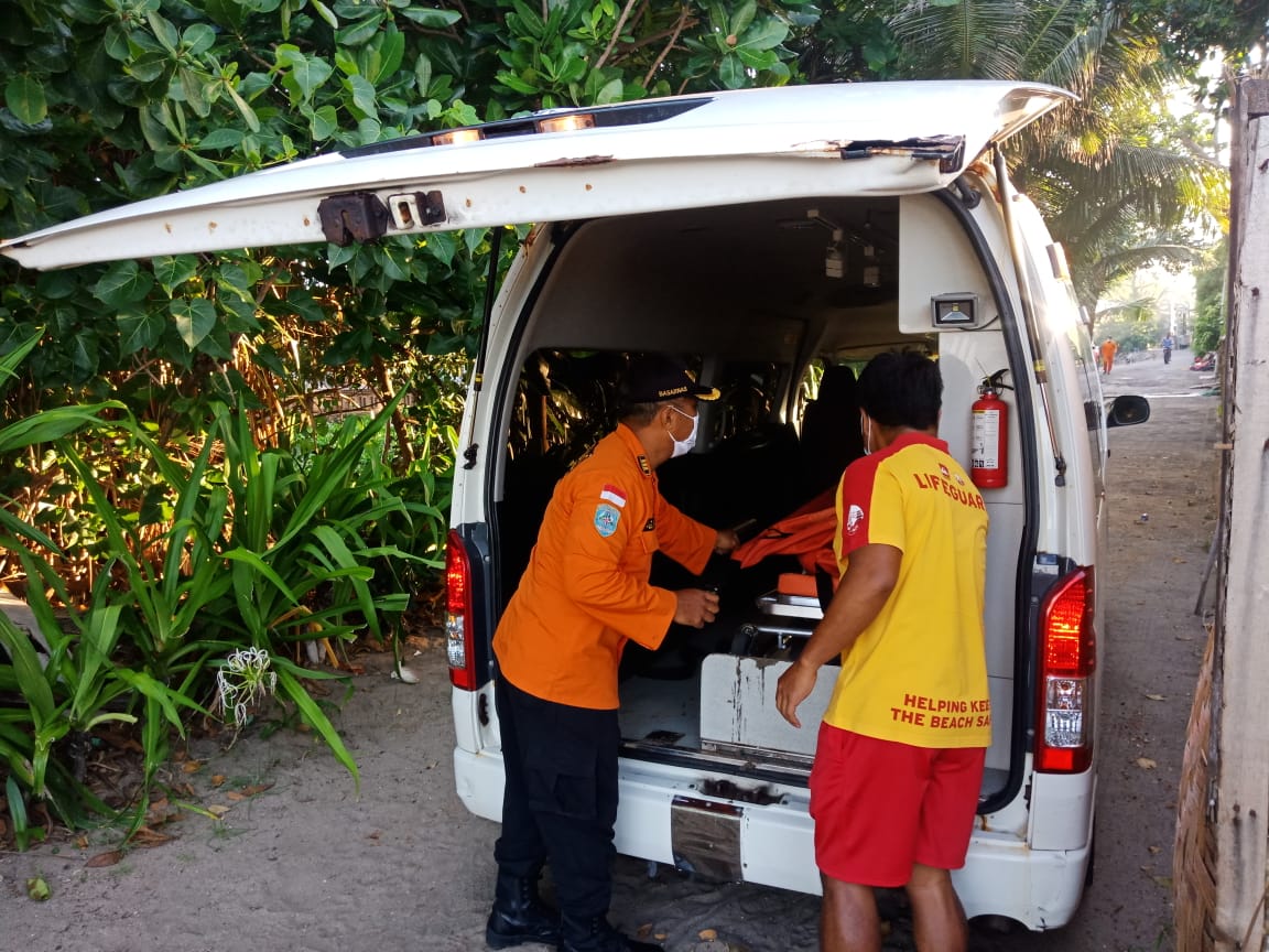 Ditemukan Meninggal, Korban Terseret Arus Pantai Batu Belig
