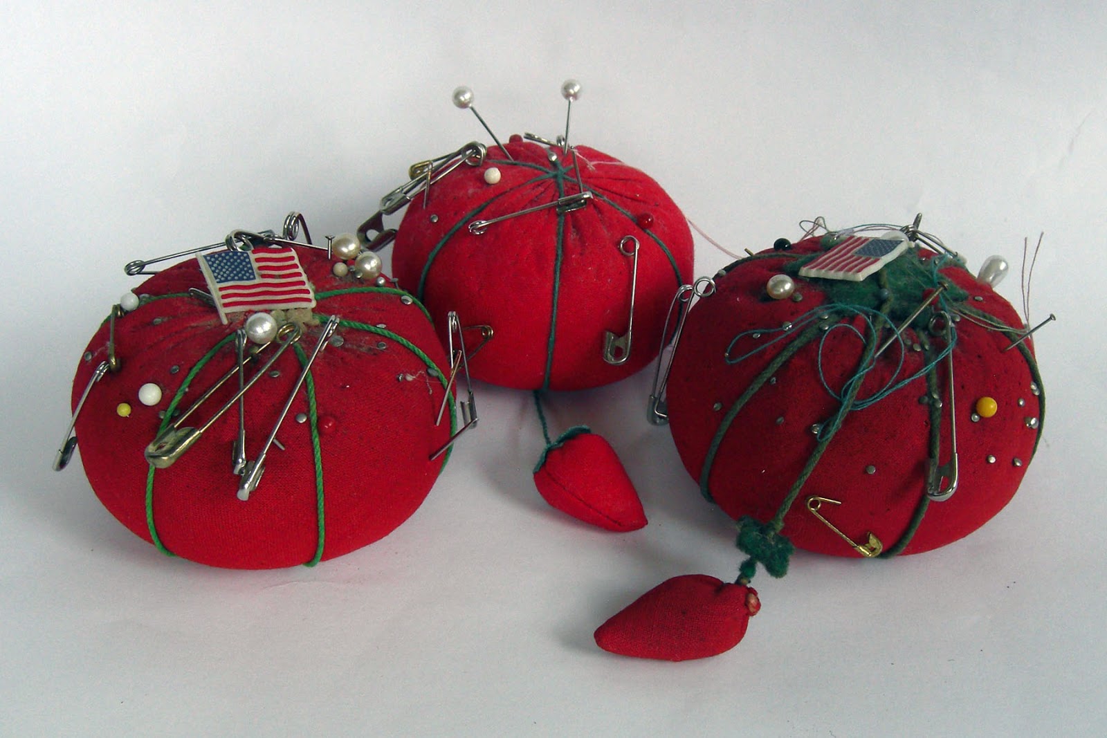 Picture of the Week Three Pincushions