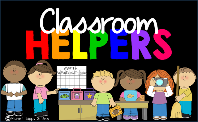 Planet Happy Smiles, Classroom Jobs, Classroom Helpers