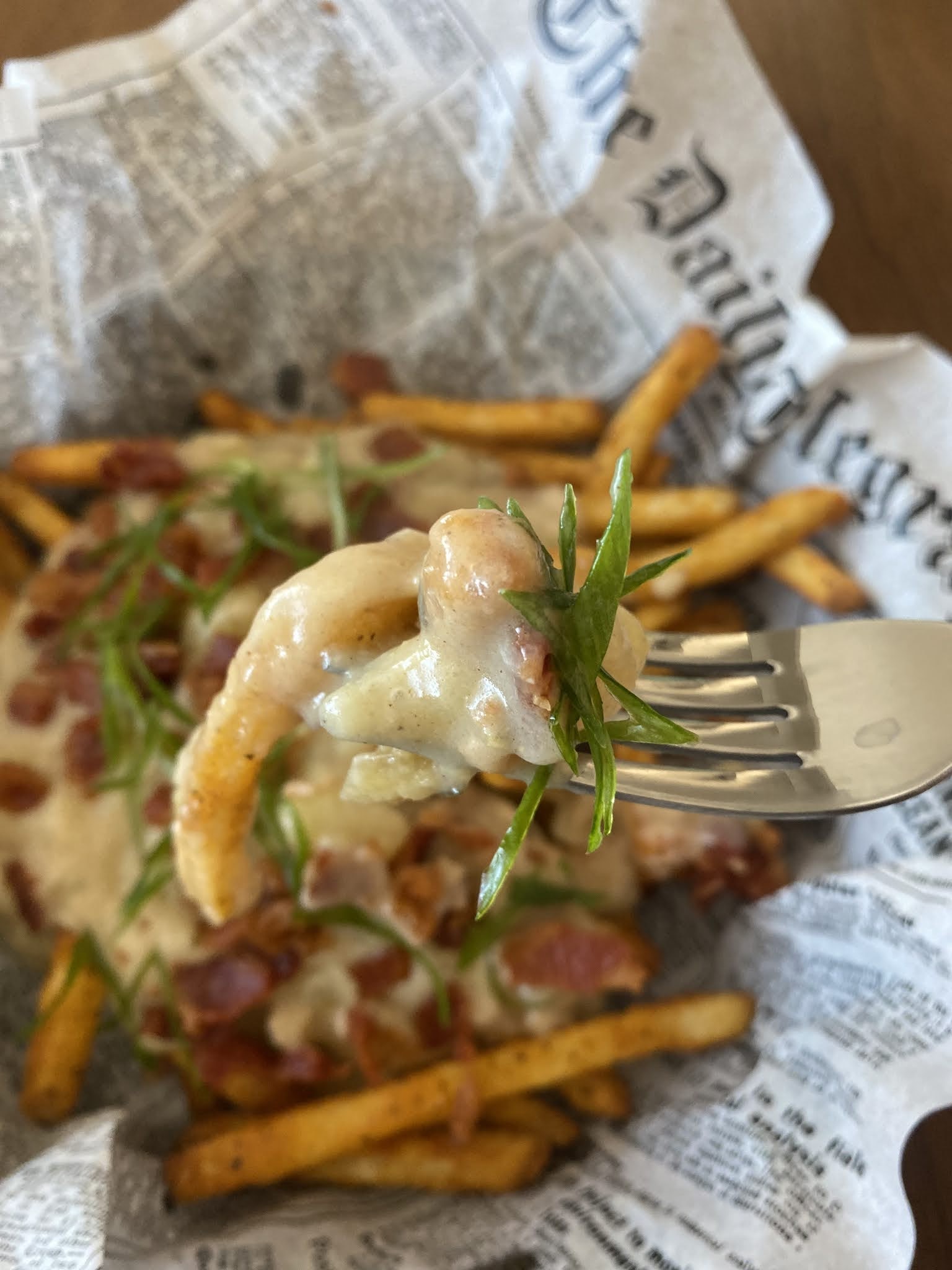 The Busy Broad Chowder Fries