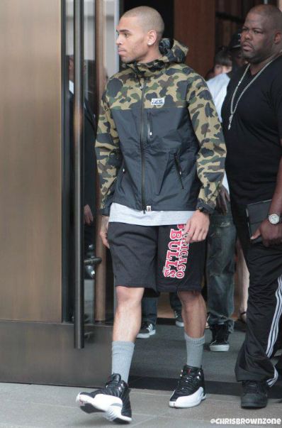 chris brown nike shoes
