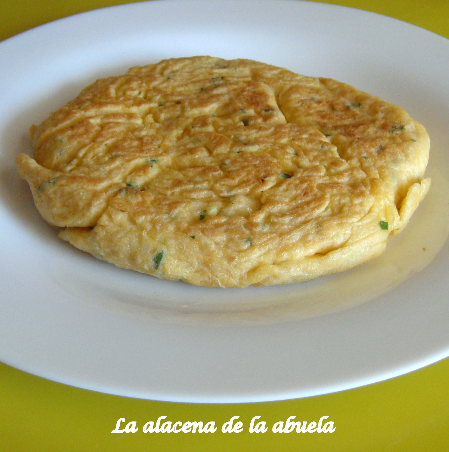 La alacena de la abuela Carmen TORTILLA DE GARBANZOS
