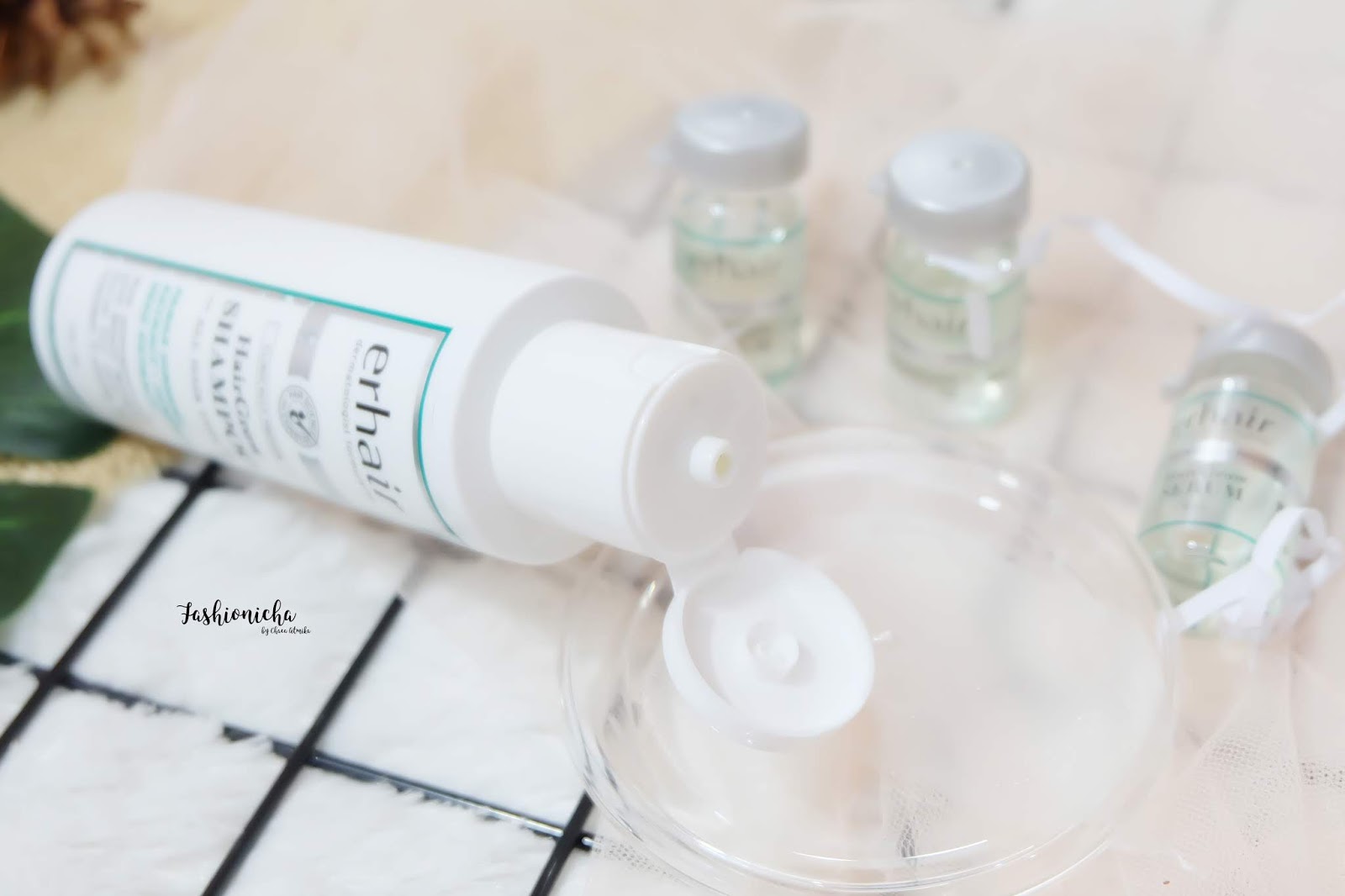 Review Erhair Grow Shampoo dan Hair Grow Serum by ERHA Dermatology F