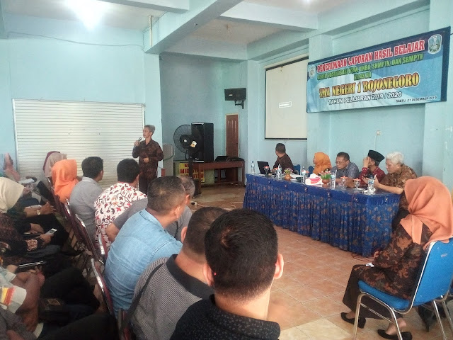 Penerimaan Laporan Hasil Belajar Semester Gasal dan