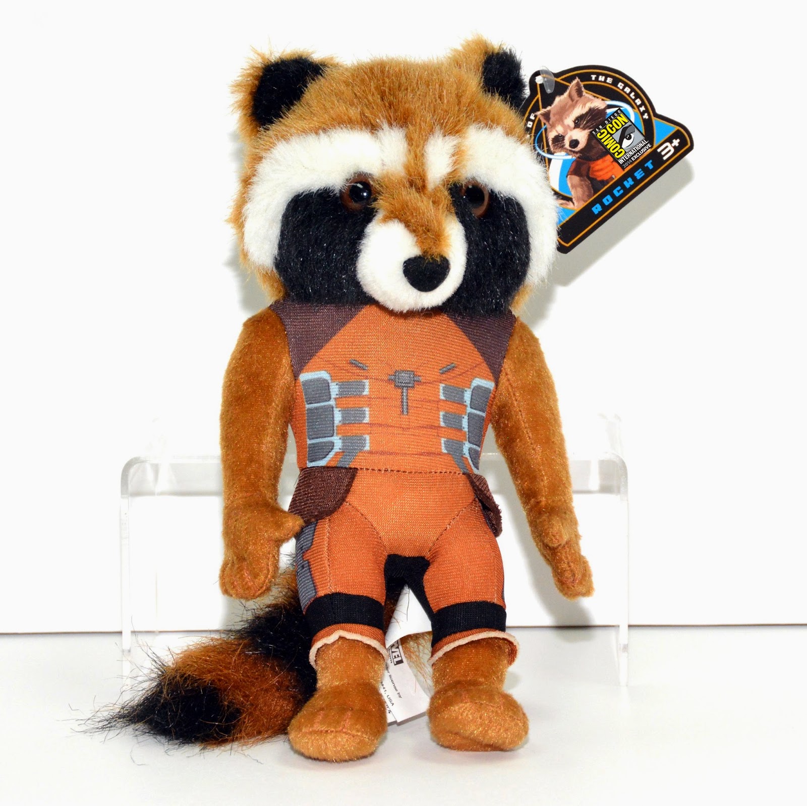 San Diego Comic-Con 2014 Exclusive Marvel's Guardians of the Galaxy Rocket Raccoon 10” Plush