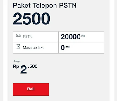 Paket Nelpon Rumah Kartu AS Dan Simpati