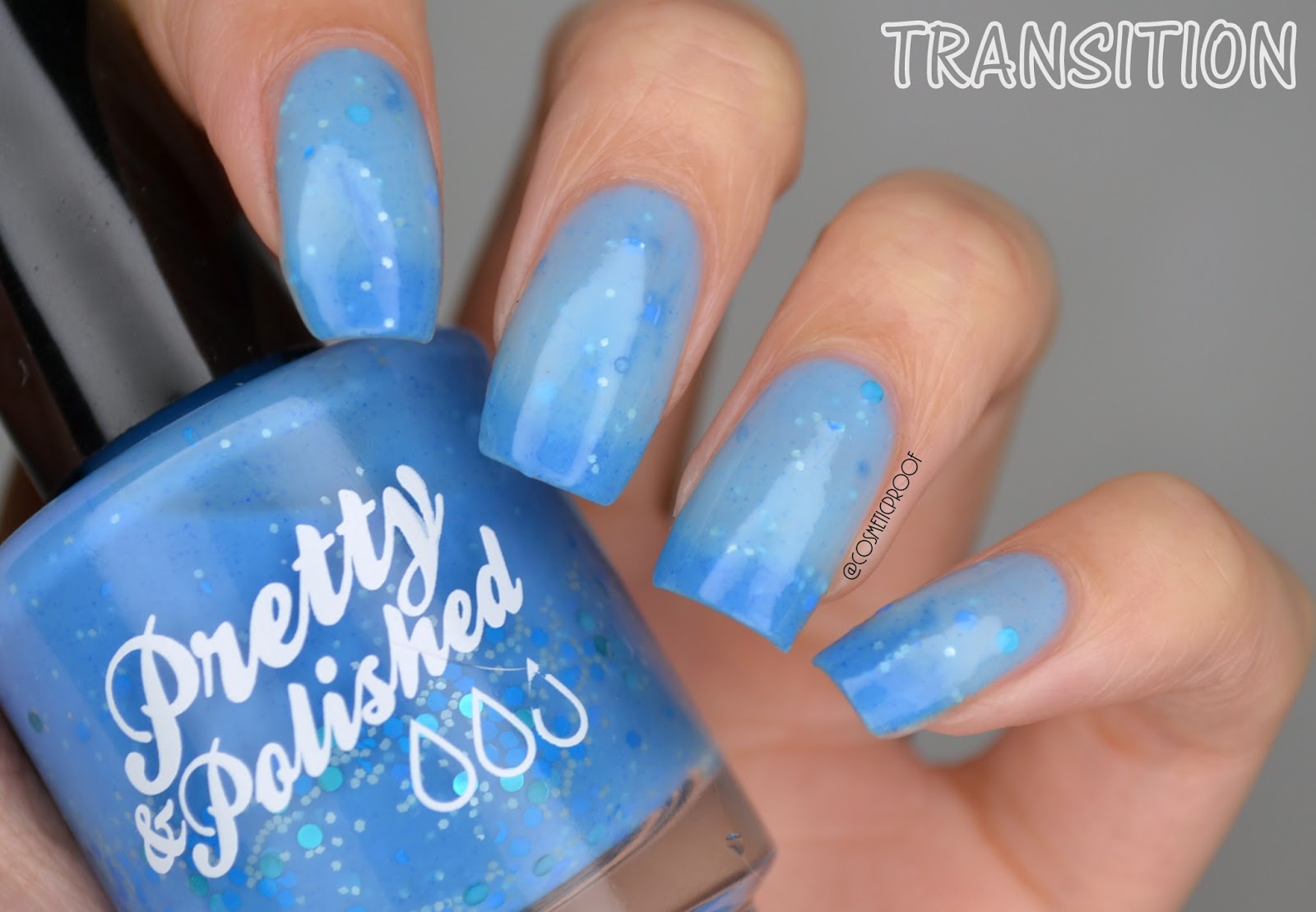 NAILS Pretty & Polished April Showers Swatch (It's a Thermal Polish