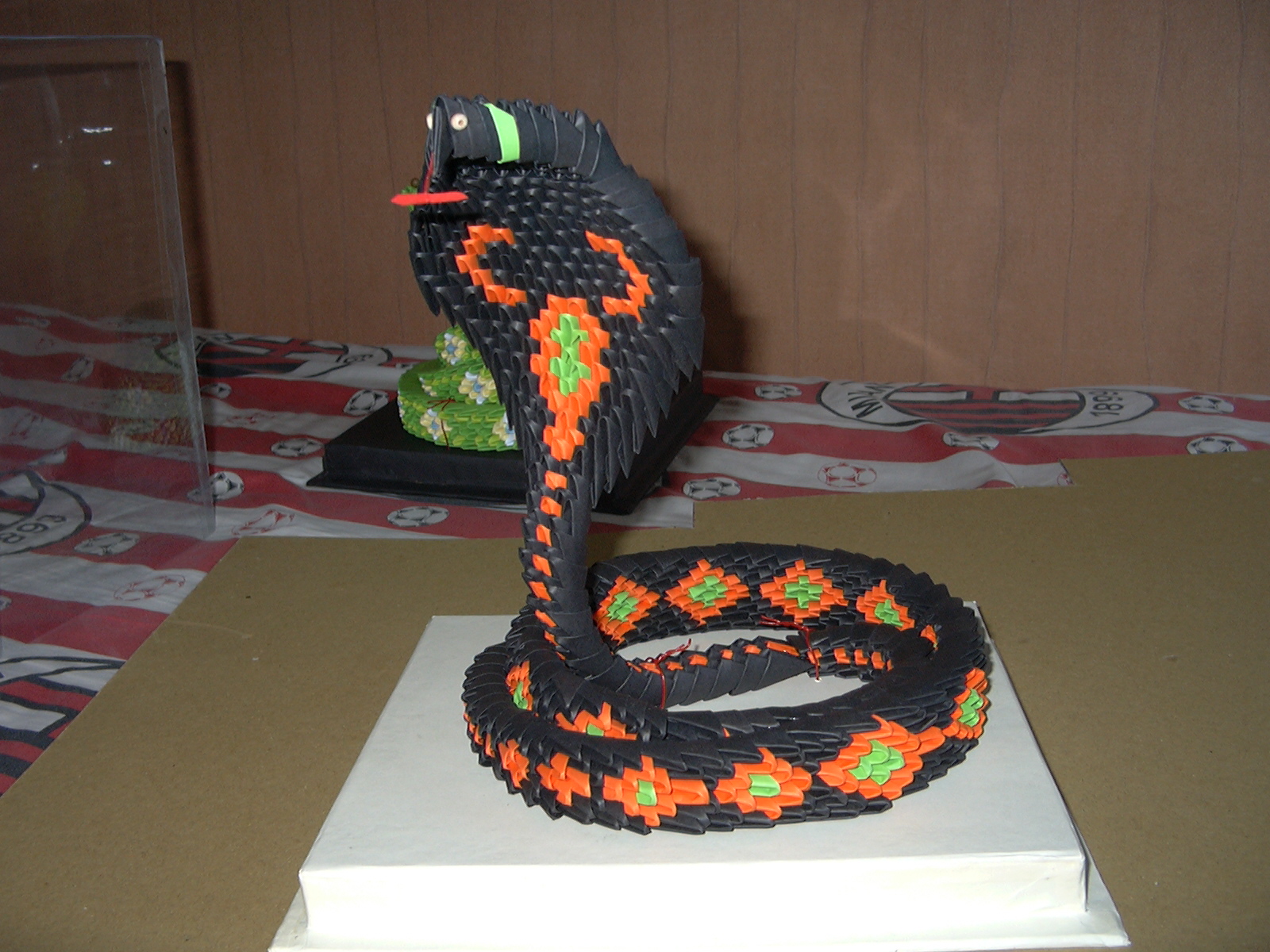 ICHANOKO 3D ORIGAMI INDONESIA 3d Origami Animals Snake Ular Cobra