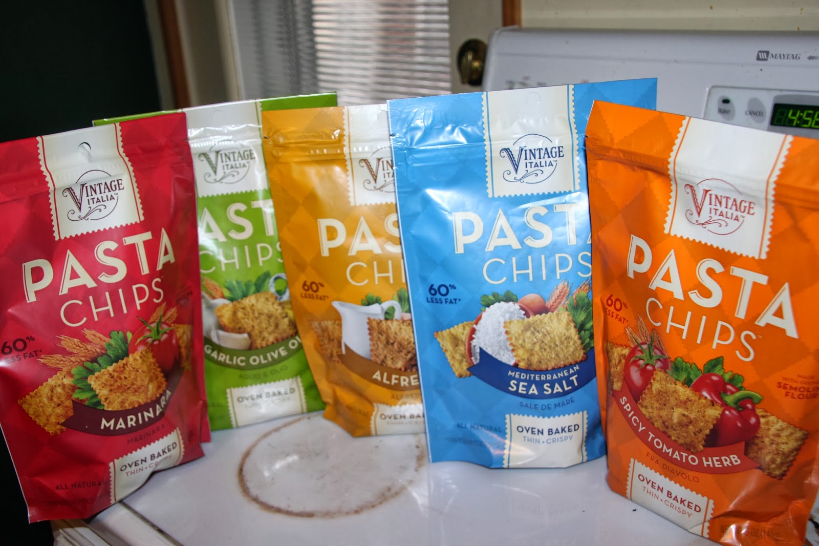Susan's Disney Family Vintage Italia Pasta Chips…. Chips from pasta
