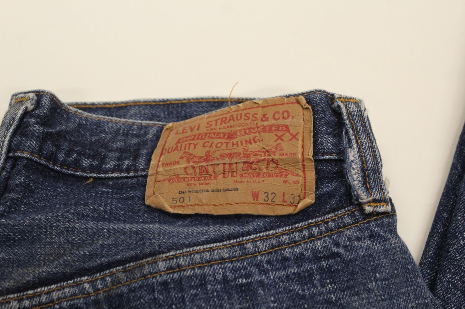 Comprador de WHITE HEAD EAGLE: Levi's 501 Single Stitch