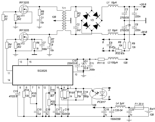Мощный Блок Питания На Sg3525 Ir2110 – Telegraph