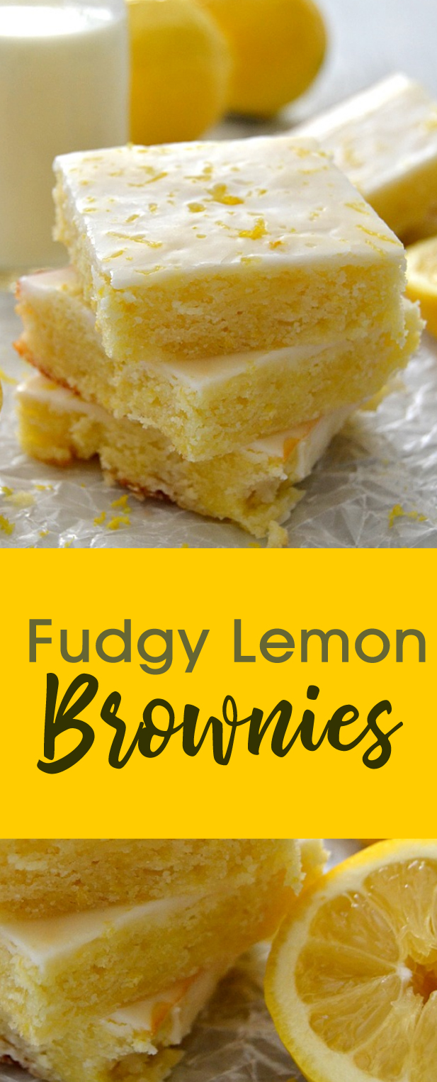 Fudgy Lemon Brownies RF chicken