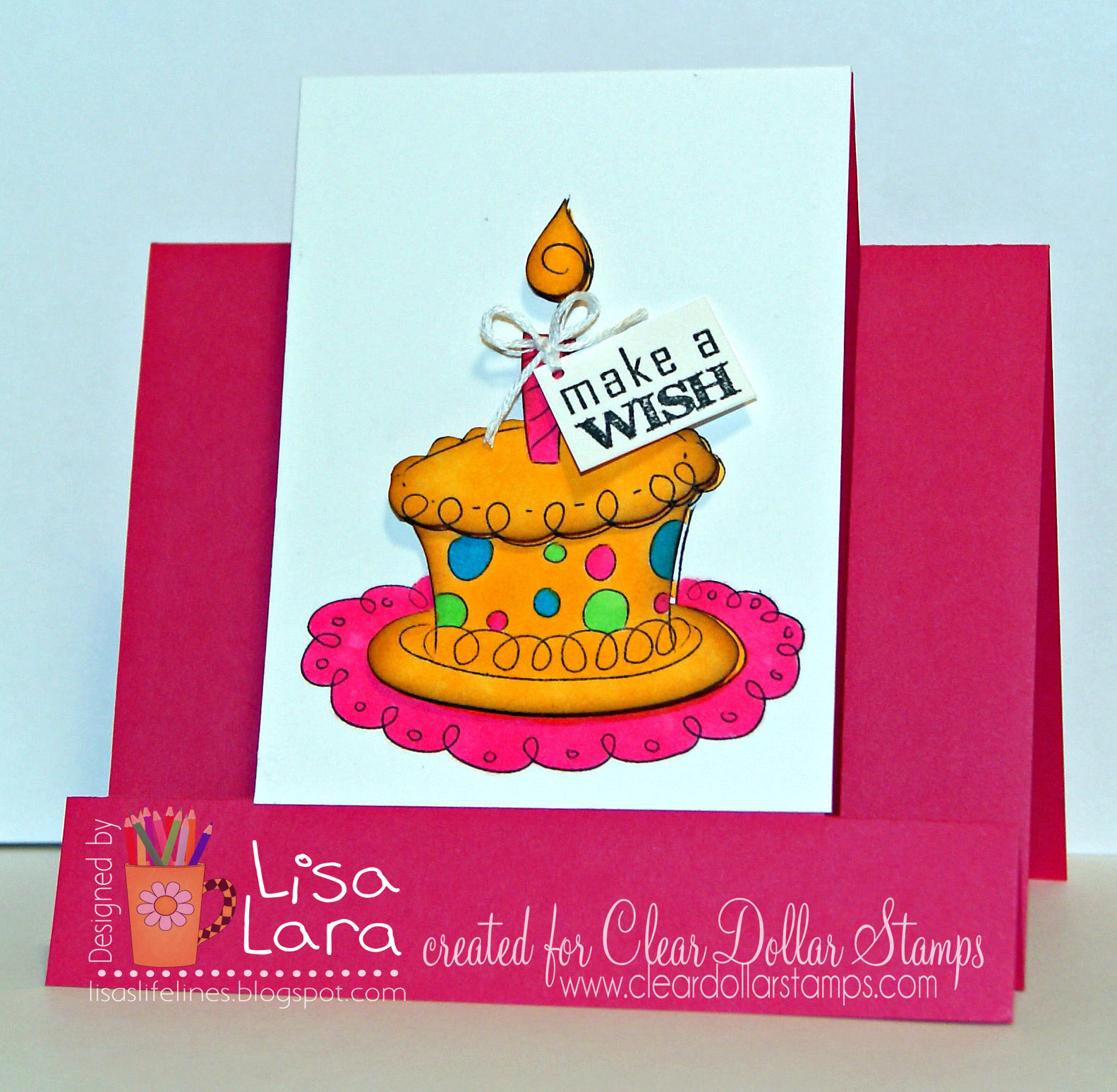 Lisa's Life Lines Clear Dollar Stamps Product Parade Day Two