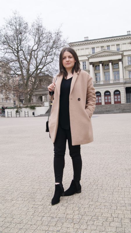 Outfit | Camel Coat