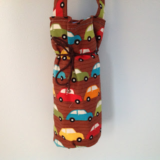 water bottle holder tutorial, summer projects