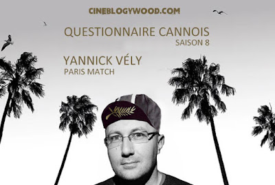 Festival de Cannes 2021 Questionnaire cannois Yannick Vély Paris Match CINEBLOGYWOOD