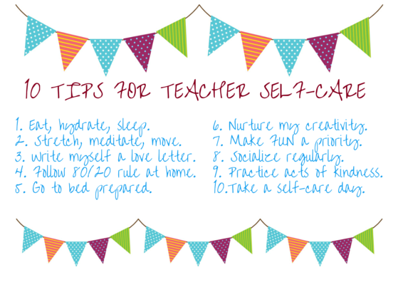 Ten Tips For Teacher Self Care ten-tips-for-teacher-self-care