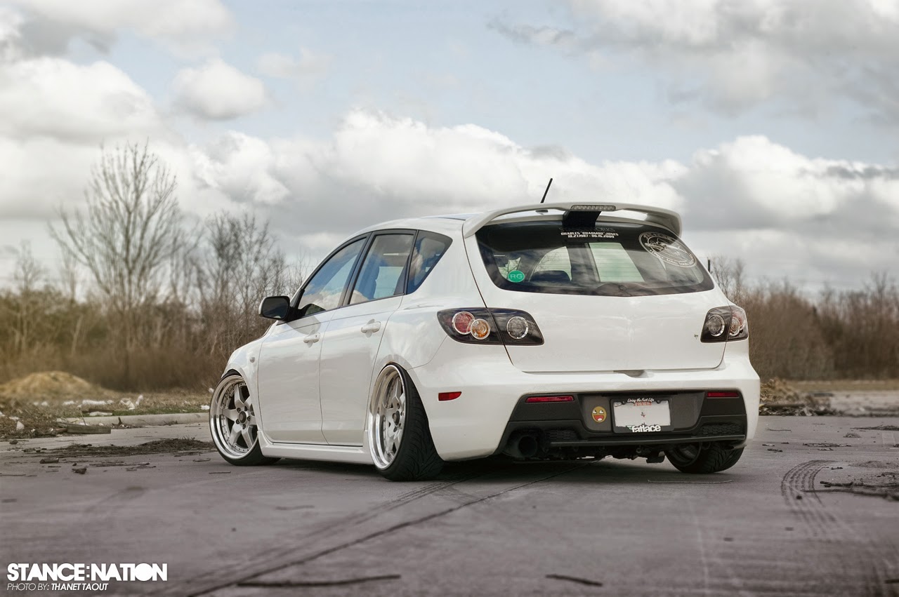 Mazda 3 MPS stance