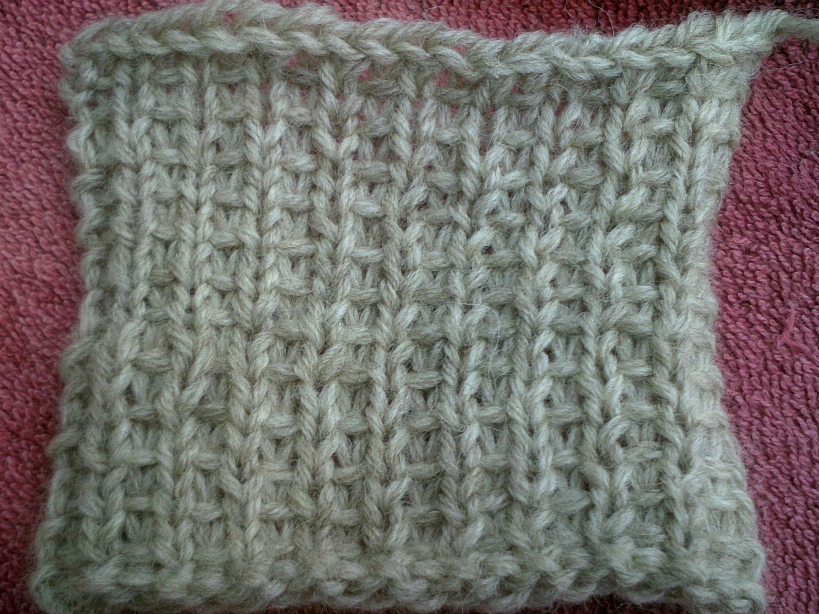 Don't Drool on the Wool: Week 21... of the Super Stitches Knitting Project