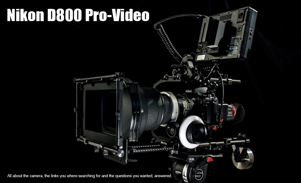 Nikon D800 Pro-Video