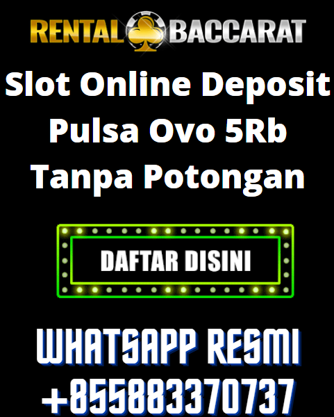 judi slot deposit pulsa ovo