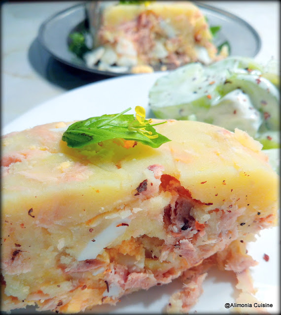Oeuf Dur Difficile à éplucher Pourquoi Terrine de l'été au thon/ Terrina del verano con atun