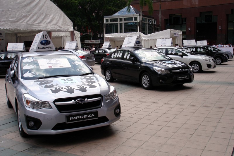 MediaCorp Subaru Challenge 2012 Kicks Off CarGuide.PH Philippine