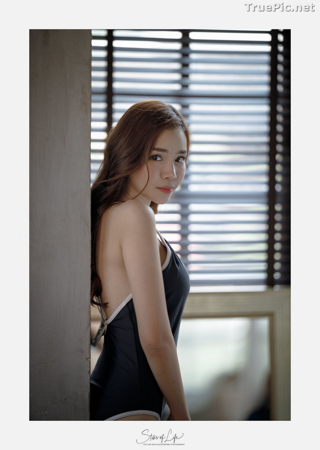 Image Thailand Model - Wisansaya Pakasupakul - White Lingerie and Black Monokini - TruePic.net - Picture-26