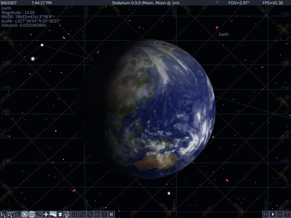 stellarium planetarium software