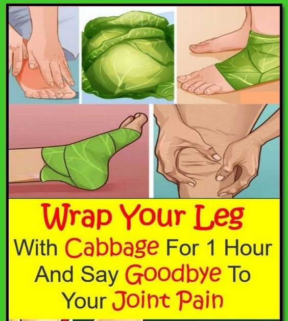 Wrap Your Leg With Cabbage For 1 Hour And This Will Happen To Your